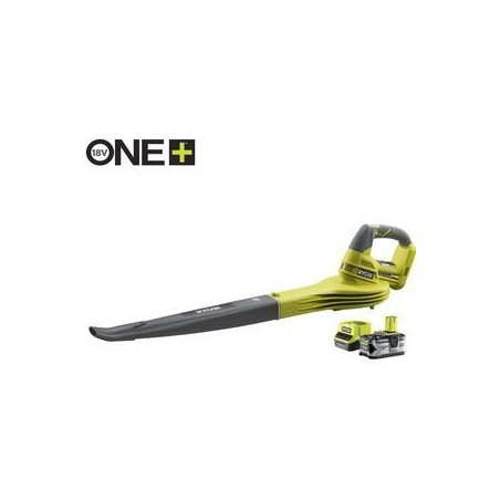 Ryobi RBL1820S40F 18V Leaf Blower - Powerful, Lightweight, and Efficient with 1x4Ah Battery - Model 4892210169808